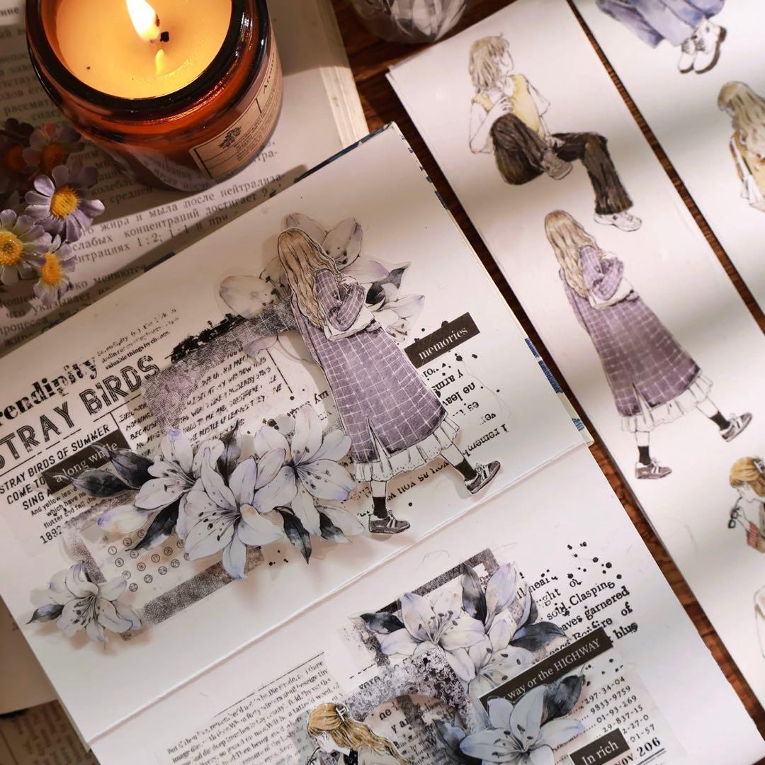 壹洱原创《暖洋洋》海外マスキングテープ　マステ 【2359】