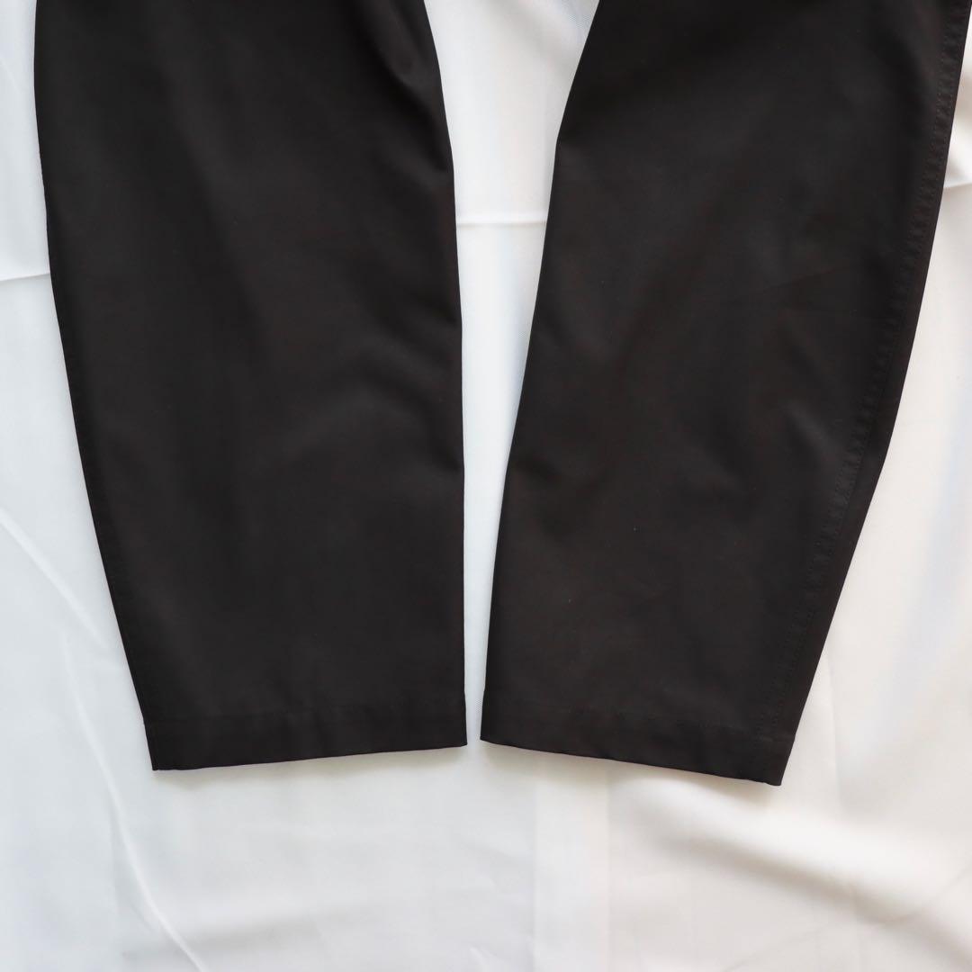 【未使用・タグ付】ユニクロU　ステンカラーコート　09ブラック　L／442167