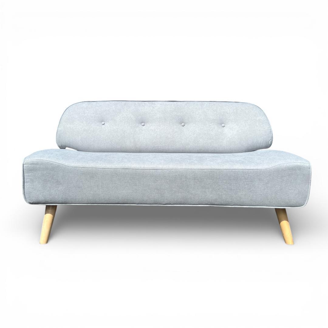 送料無料【新品】2WEY タイプ　ロー・ハイ兼用　ソファ　二人掛