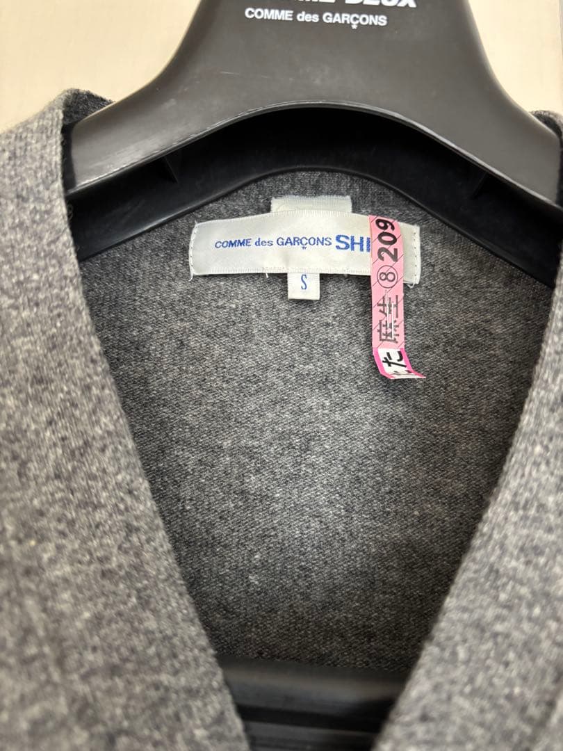 クリーニング済　COMME des GARÇONS SHIRT カーデ