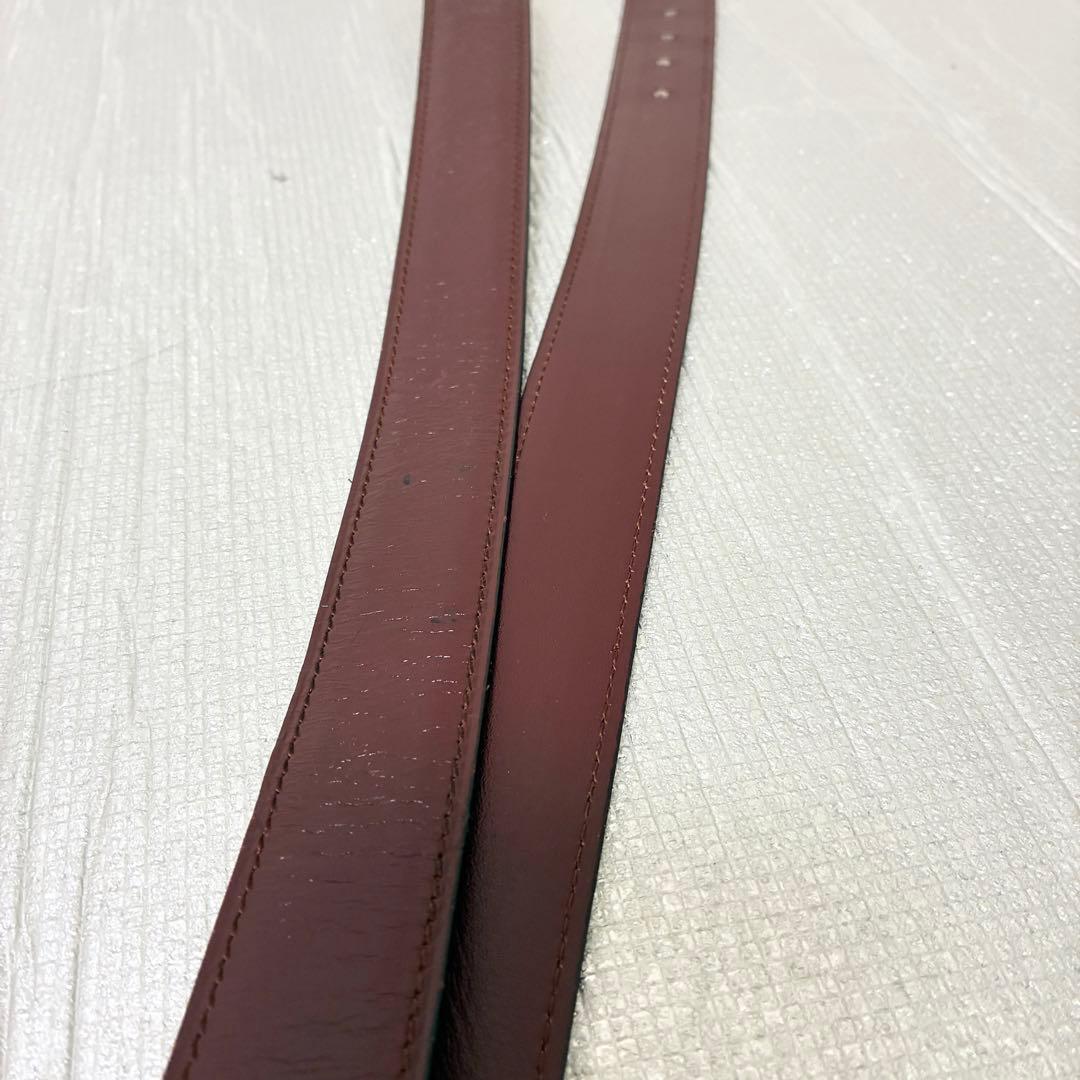 Cartier マスト レザー ベルト カルティエ ロゴバックル