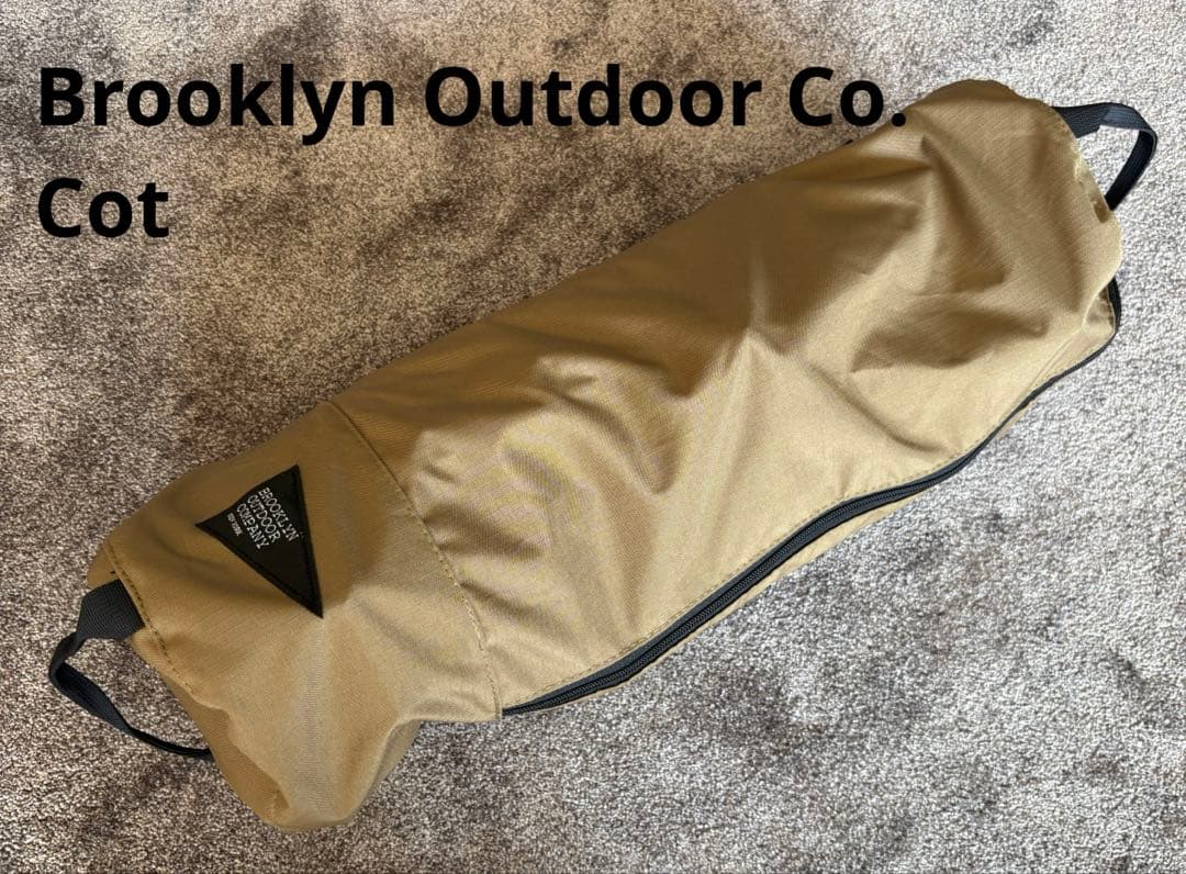 アウトドア寝具 BROOKLYN OUTDOOR COMPANY / Cot (Khaki)
