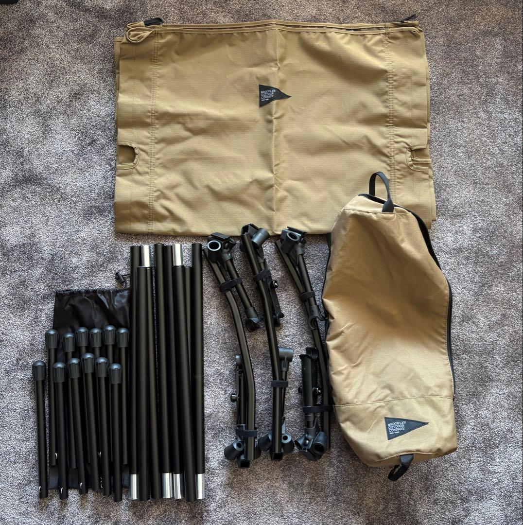 アウトドア寝具 BROOKLYN OUTDOOR COMPANY / Cot (Khaki)