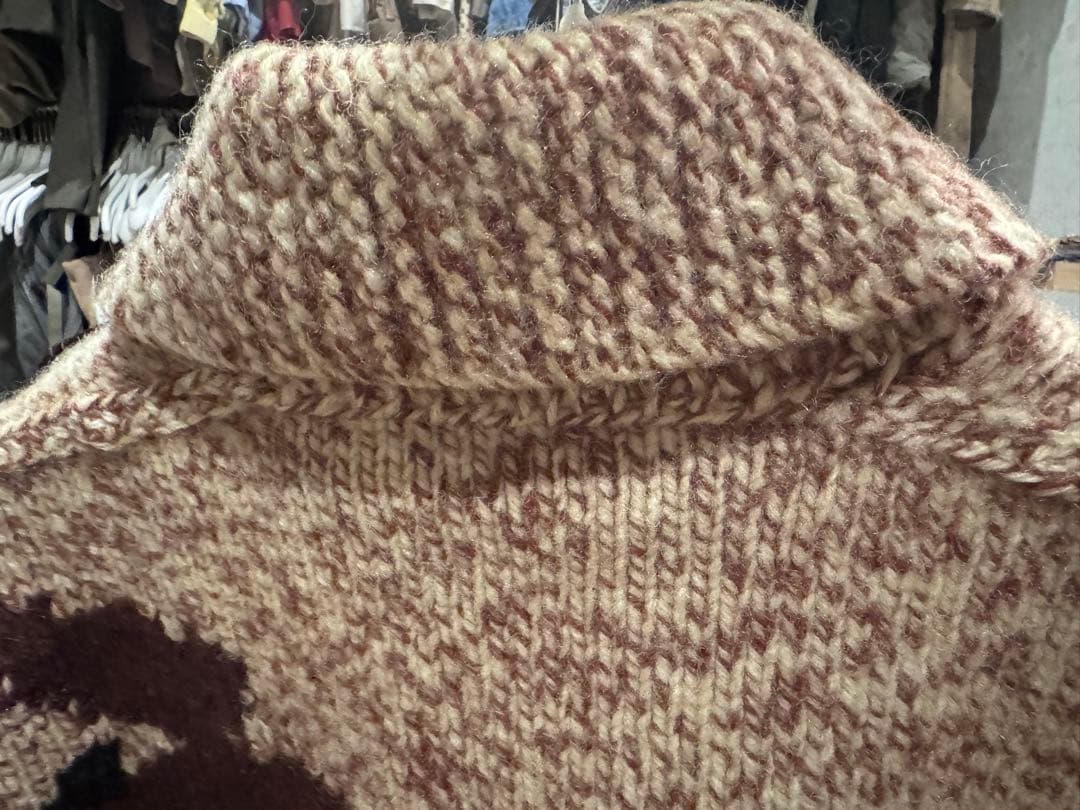 1950's ”WOLF PATTERN\" COWICHAN JACKET