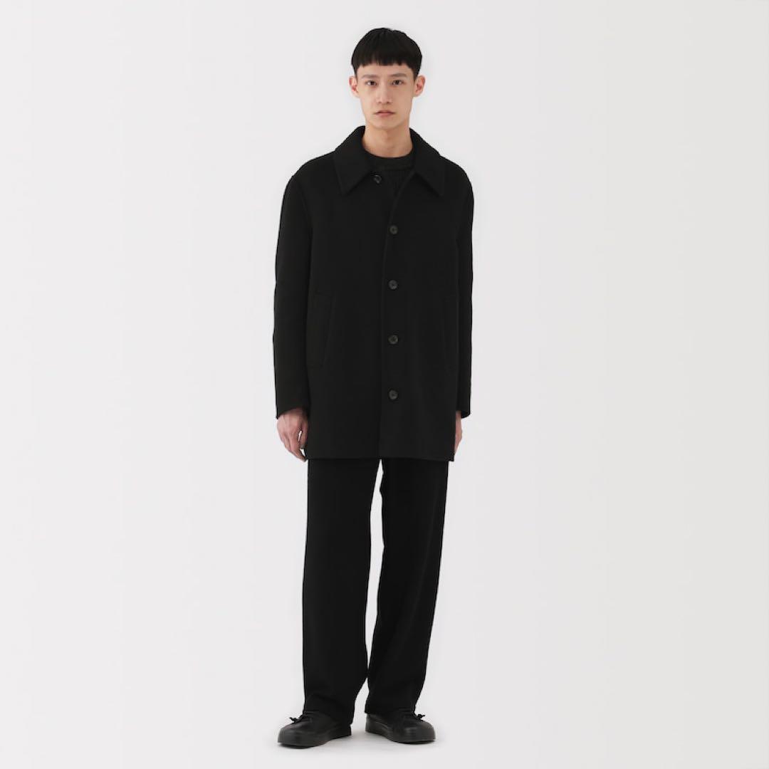 25 AW 無印ショートステンカラーコート　カシミヤ
