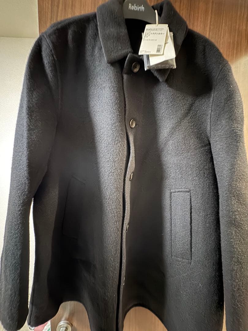 25 AW 無印ショートステンカラーコート　カシミヤ