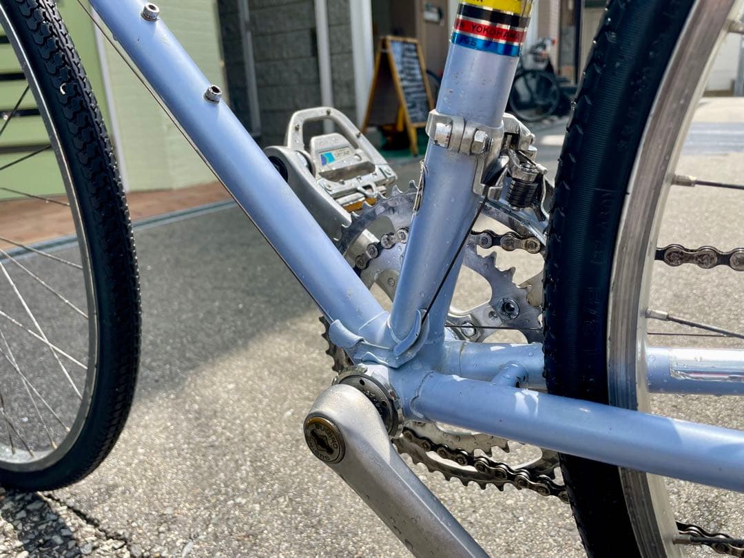 純国産ビンテージクロモリスポルティーフBSモノックス初代DEORE ランドナー