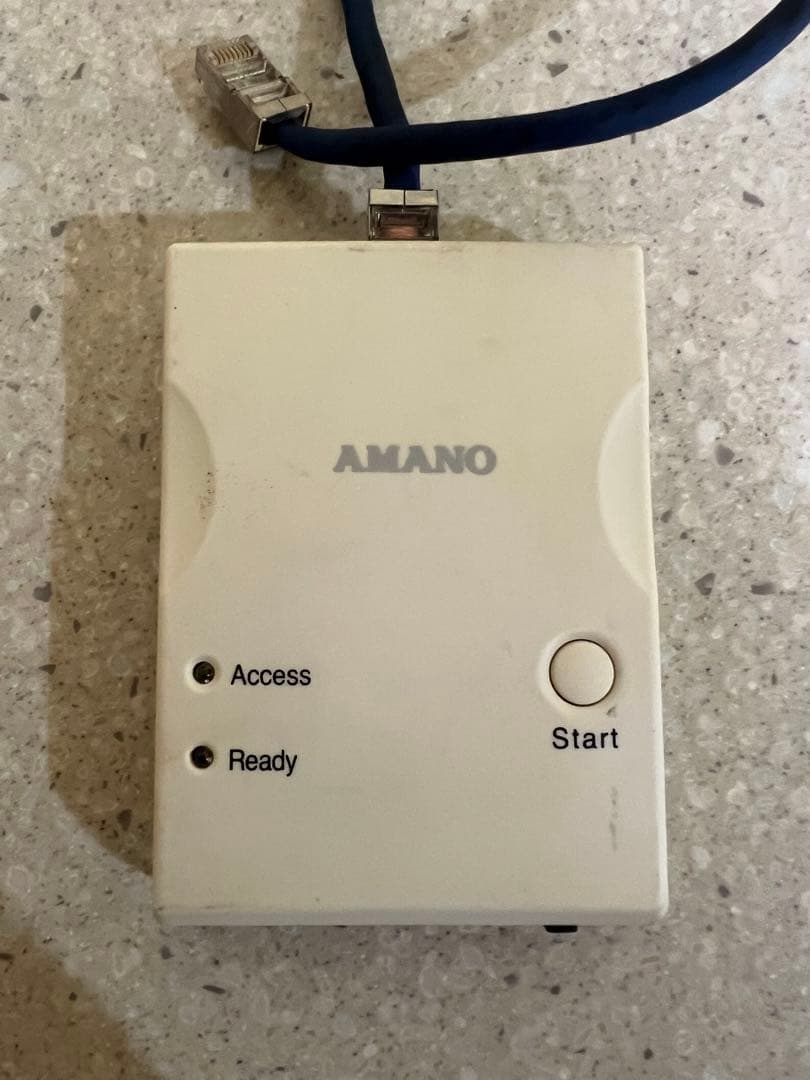 【中古】 アマノ TimeP@CK CFライター ACF-10