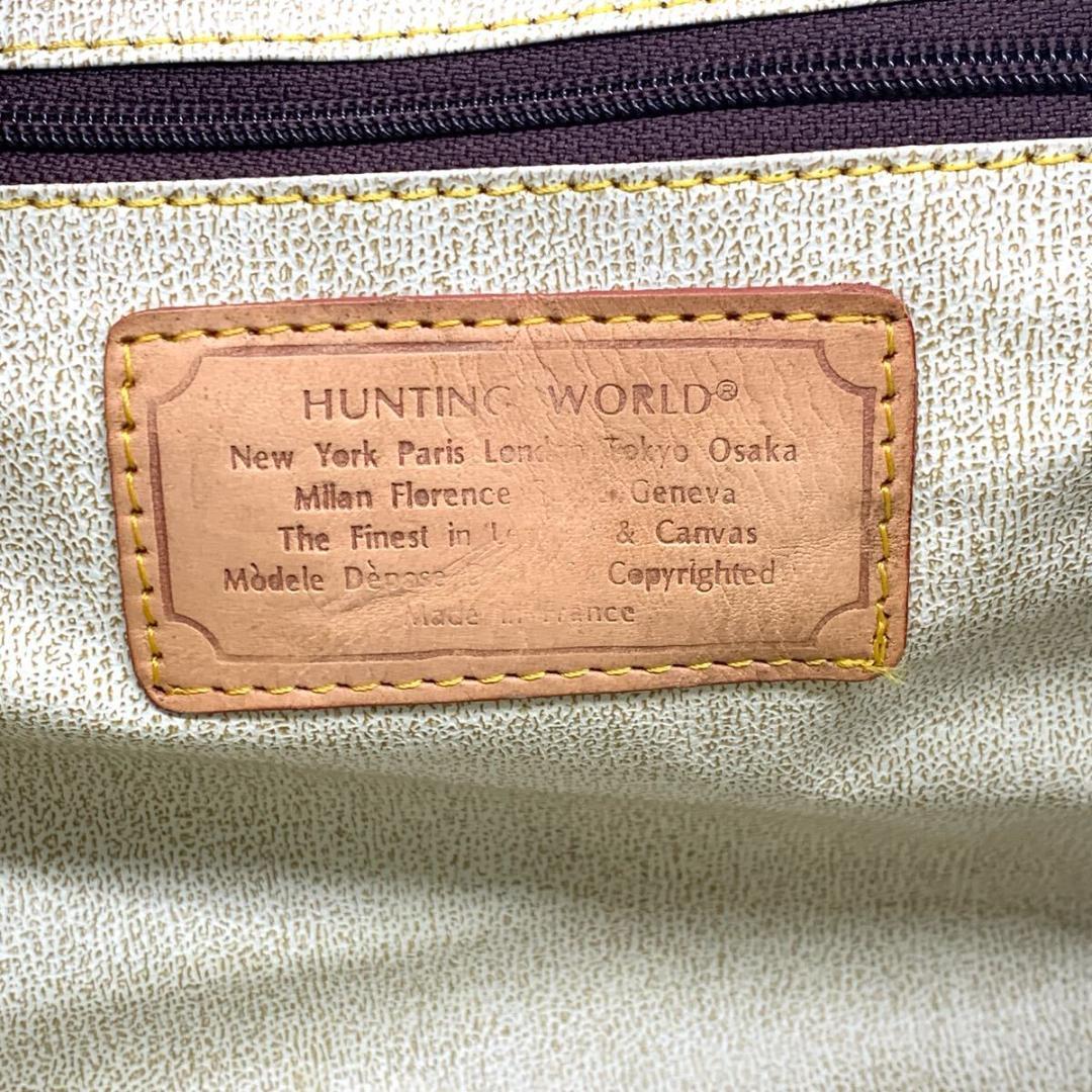 極美品　ハンティングワールド メッセンジャー　ショルダーバッグ　A4サイズ