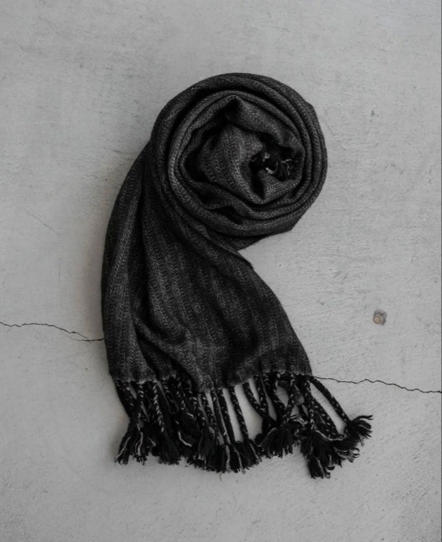 ま*ら様 CTHY HIGH-END YAK WOOL FRINGE STOLE