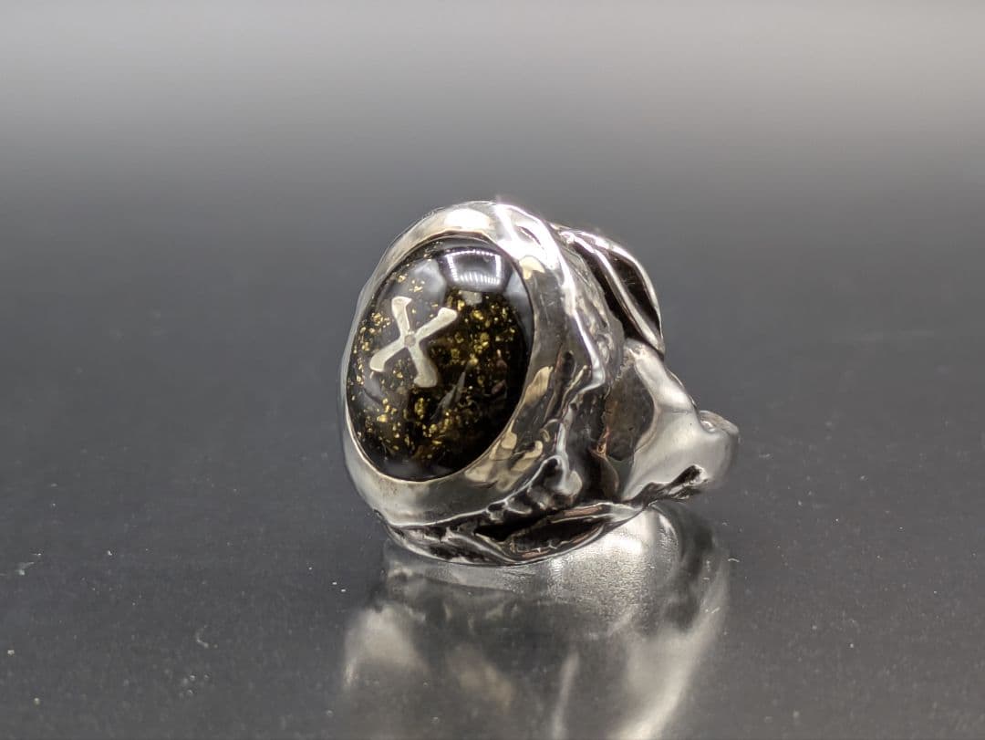 アレックスストリーター ギャラクシーオニキス ベイビーエンジェルハートリング