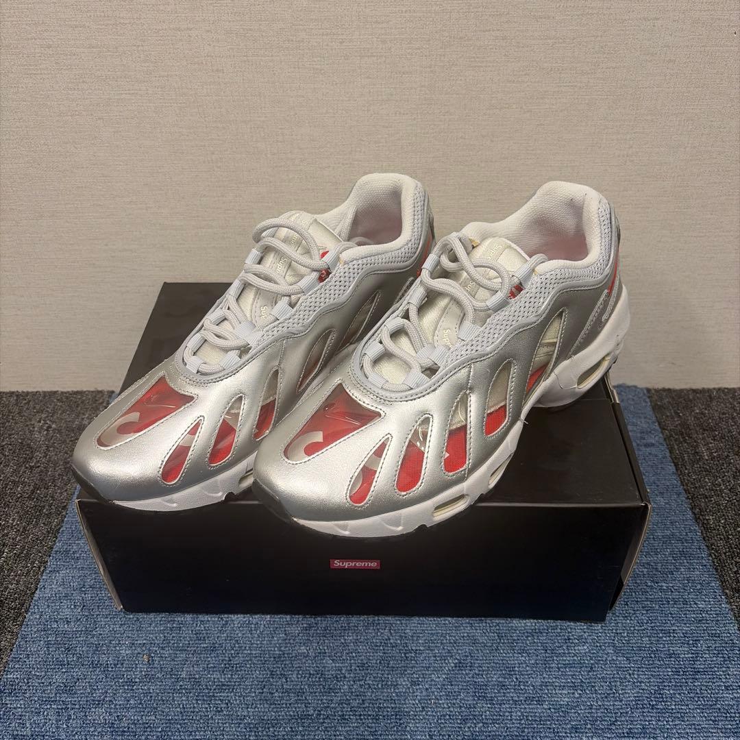 NIKE エアマックス96 シュプリーム シルバー新品未使用28㌢