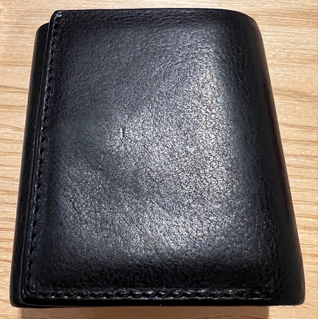 と*も様 Hender Schemer エンダースキーマー ネイビー　三つ折り財