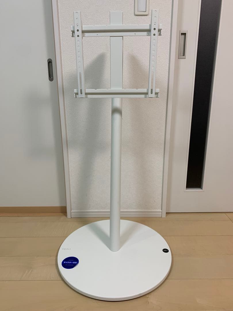 美品 EQUALS WALL テレビスタンド A2 ハイタイプ キャスター付