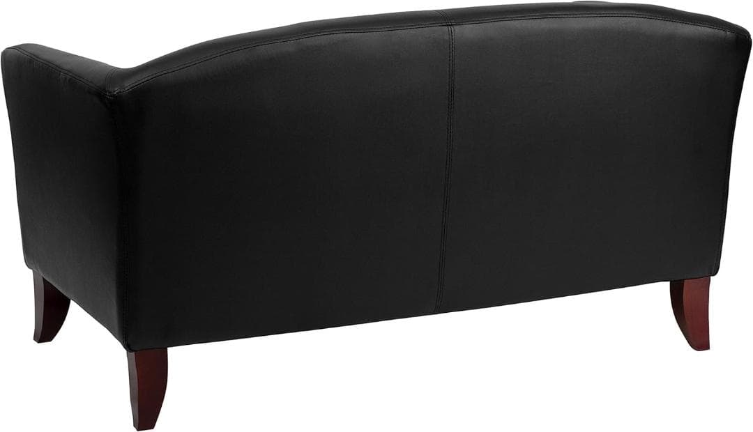 フラッシュファニチャー 2人掛けソファー ブラック 111-2-BK-GG