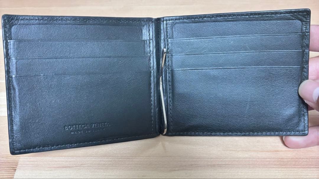 Bottegaveneta ボッテガヴェネタマネークリップ　ブラック