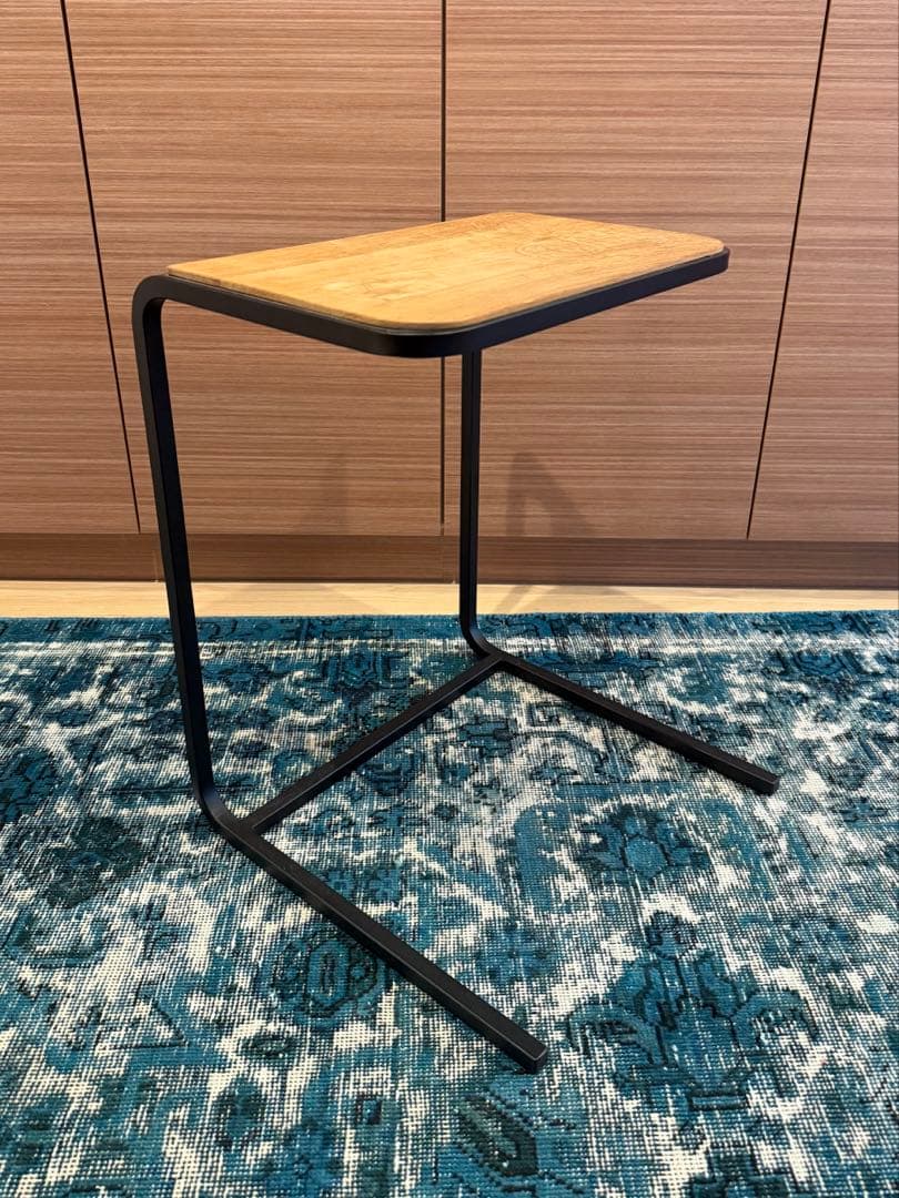 Ethnicraft エスニクラフト サイドテーブル オーク ブラックスチール