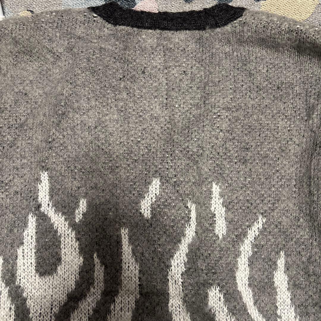 SCHOTT ファイヤーモヘア カーディガン