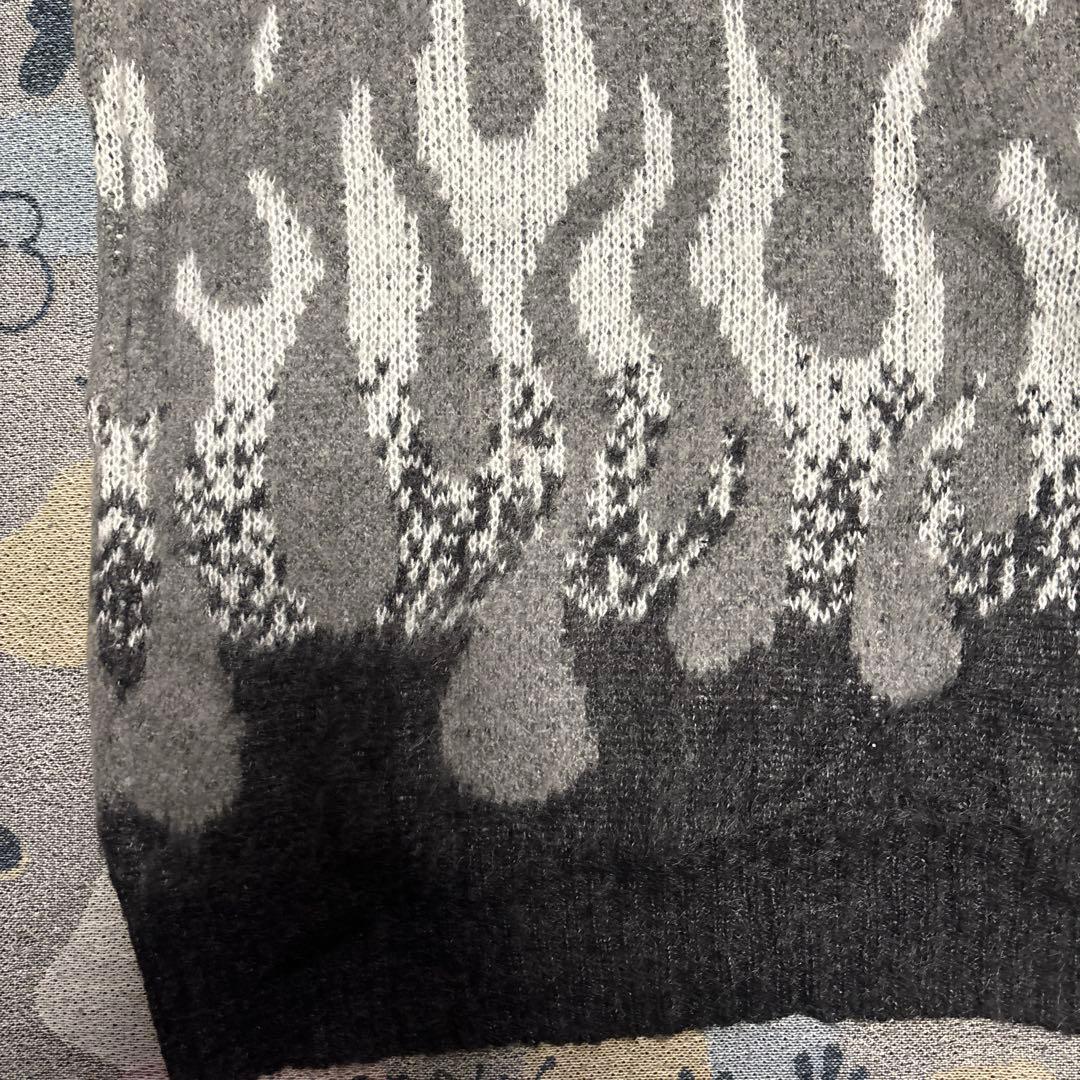 SCHOTT ファイヤーモヘア カーディガン