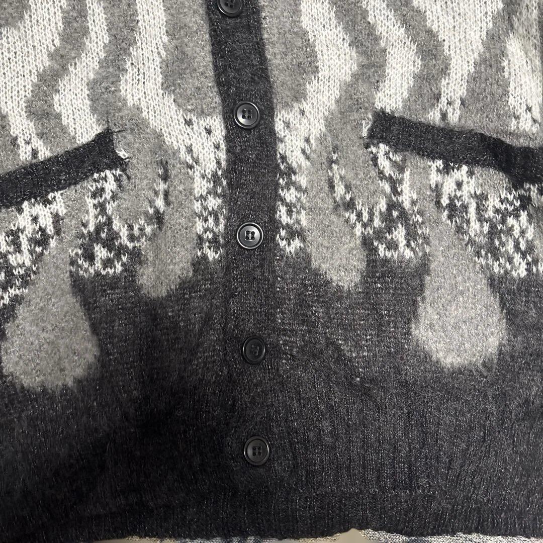 SCHOTT ファイヤーモヘア カーディガン