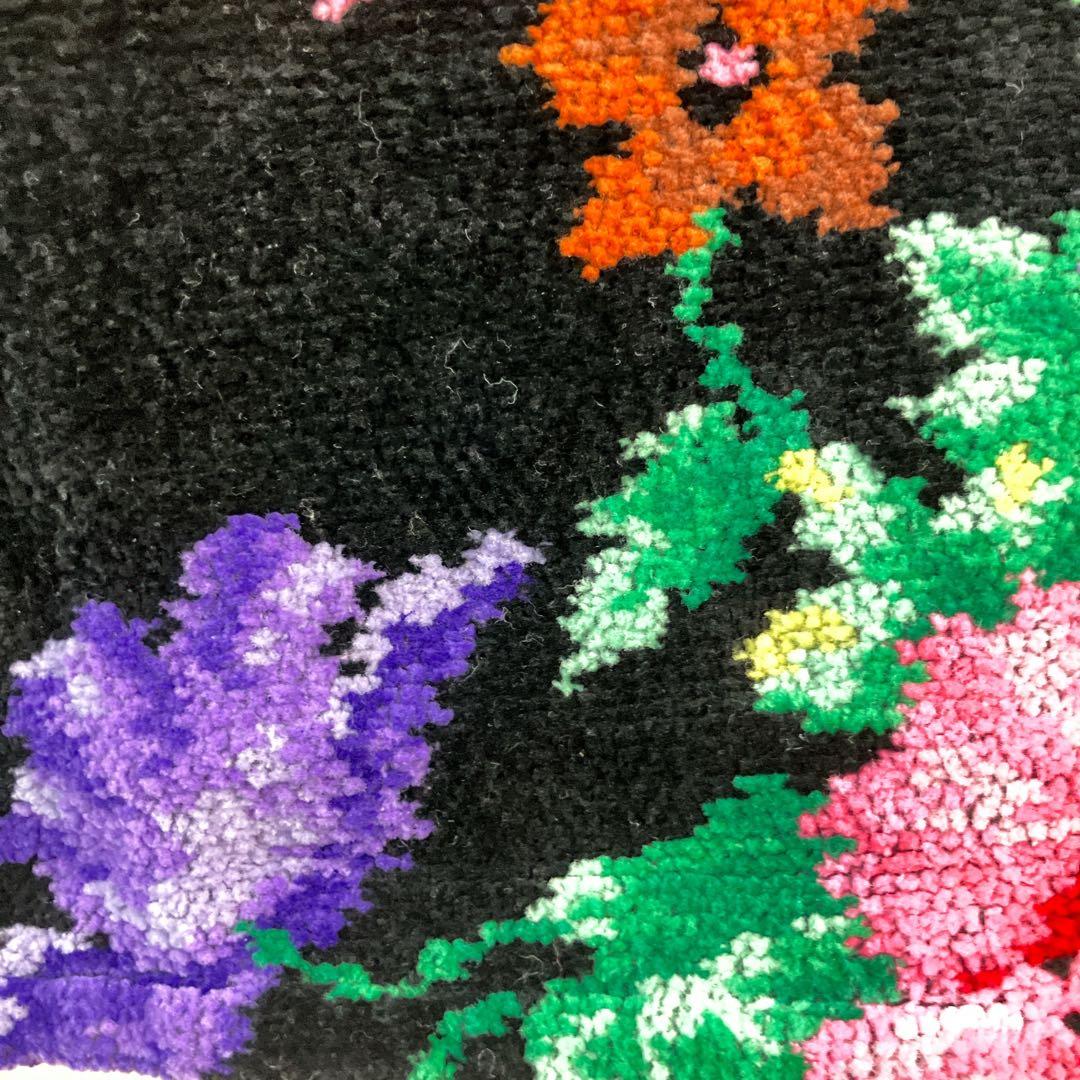 未使用　FEILERフェイラー　シェニール織　花柄　poppy エプロン