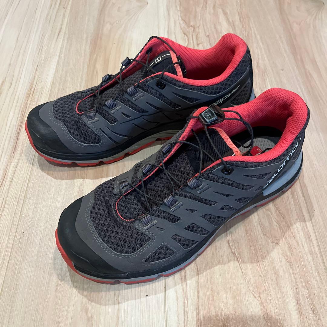 サロモンsalomon◆ローカットスニーカー/24cm/グレー/327276