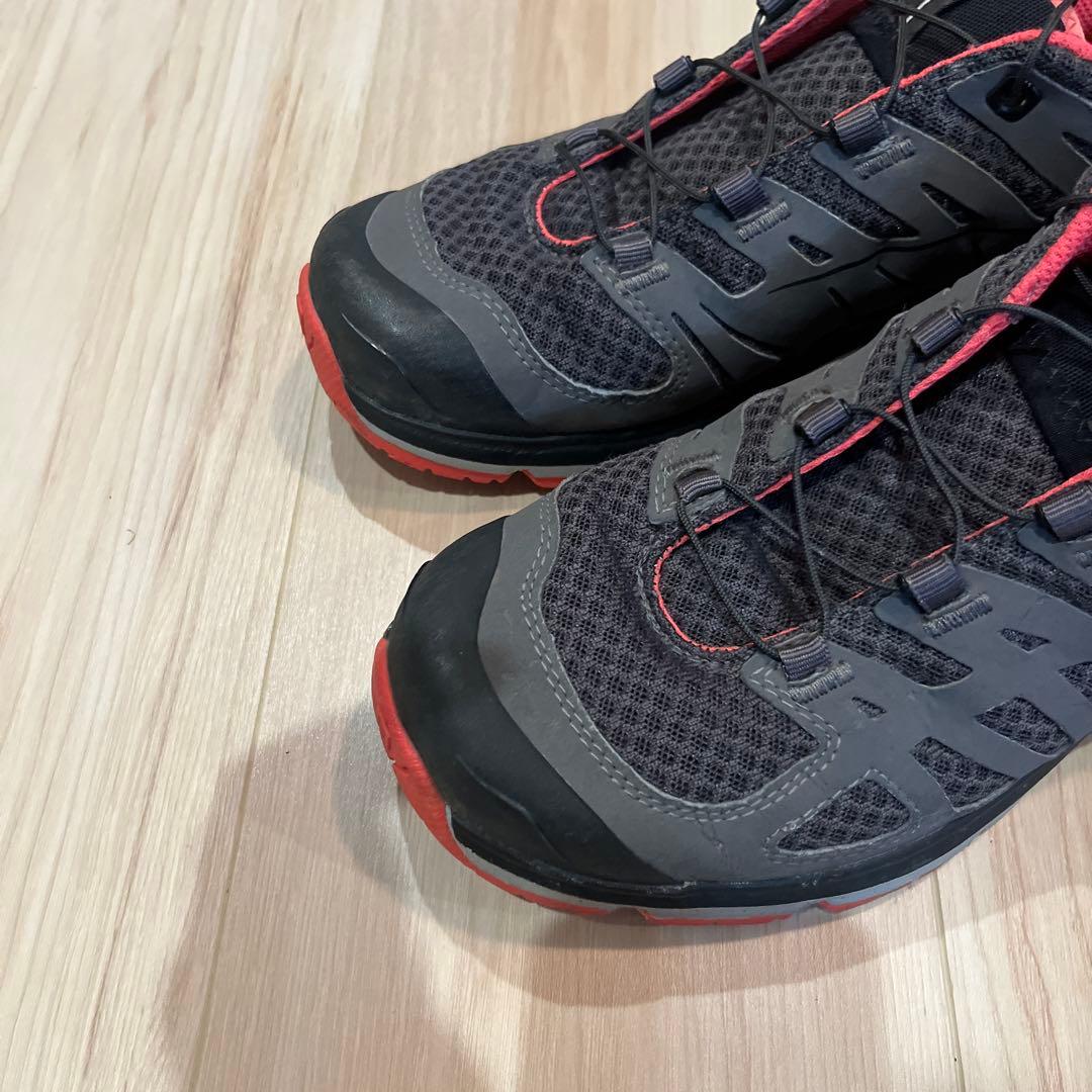 サロモンsalomon◆ローカットスニーカー/24cm/グレー/327276