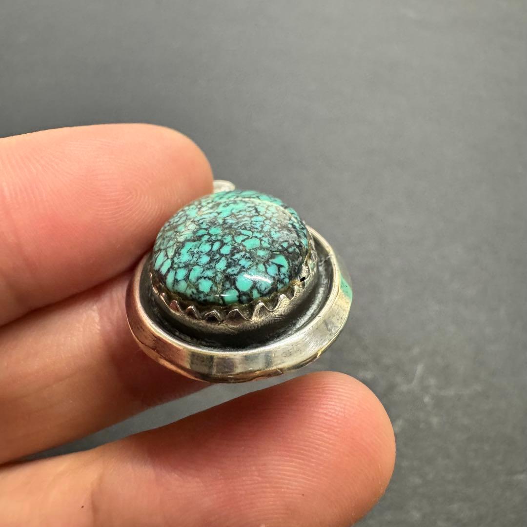 【NUMBER8 silver925】ターコイズ ペンダントトップ