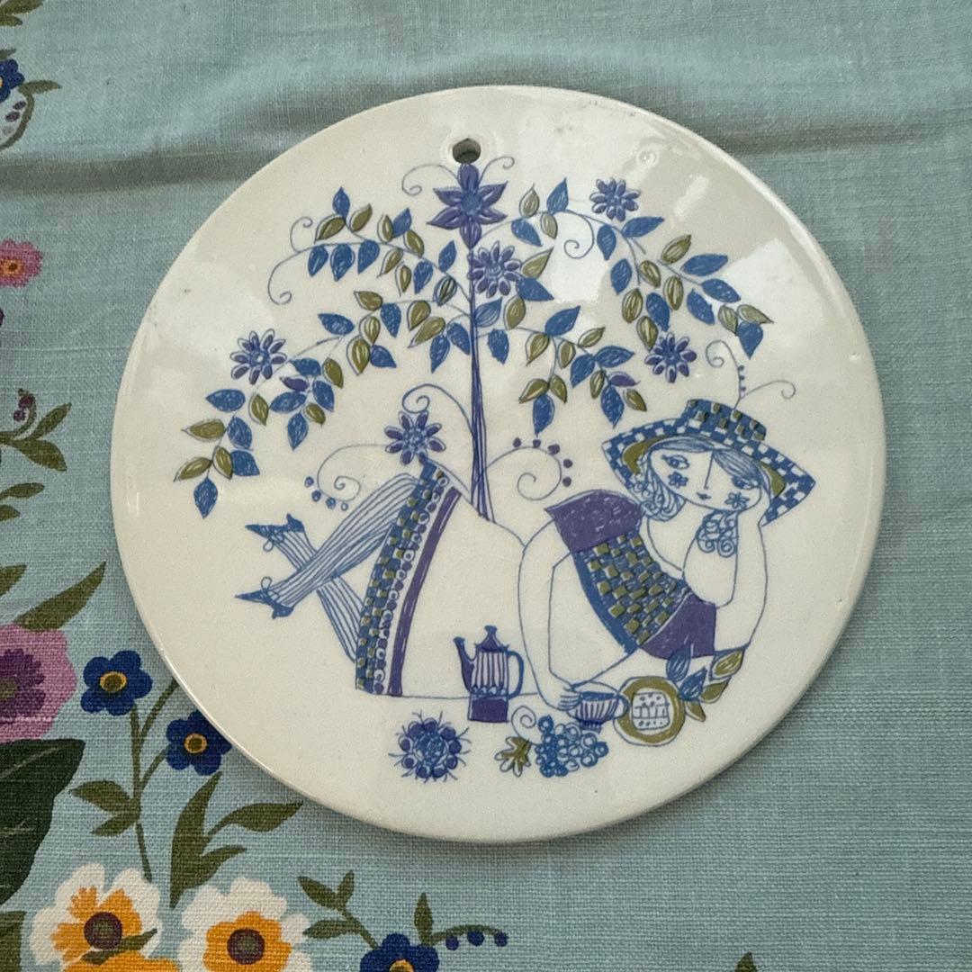 Figgjo ロッテ　Lotte壁掛け、チーズプレート　ビンテージ レア