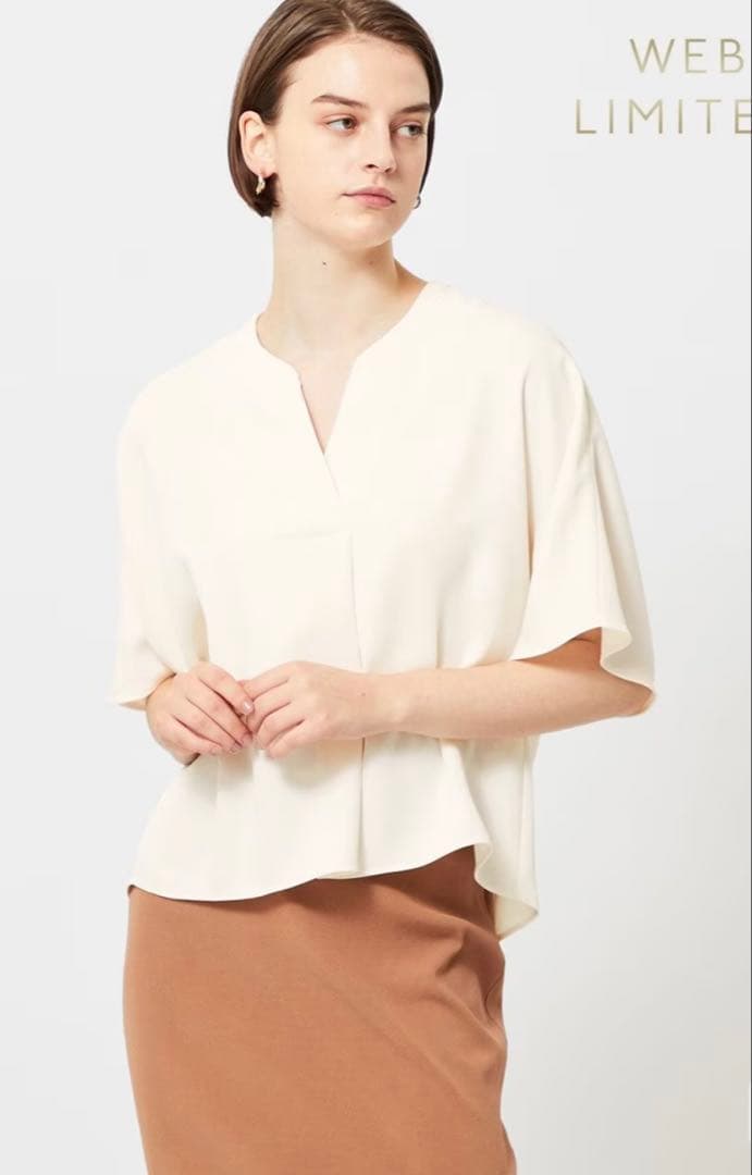 ベイジ BEIGE, PAULE ブラウス エクリュ 4 美品