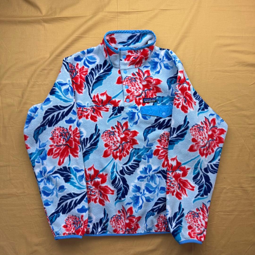 美品　Patagonia シンチラ　フリース　スナップt パタゴニア　Lサイズ