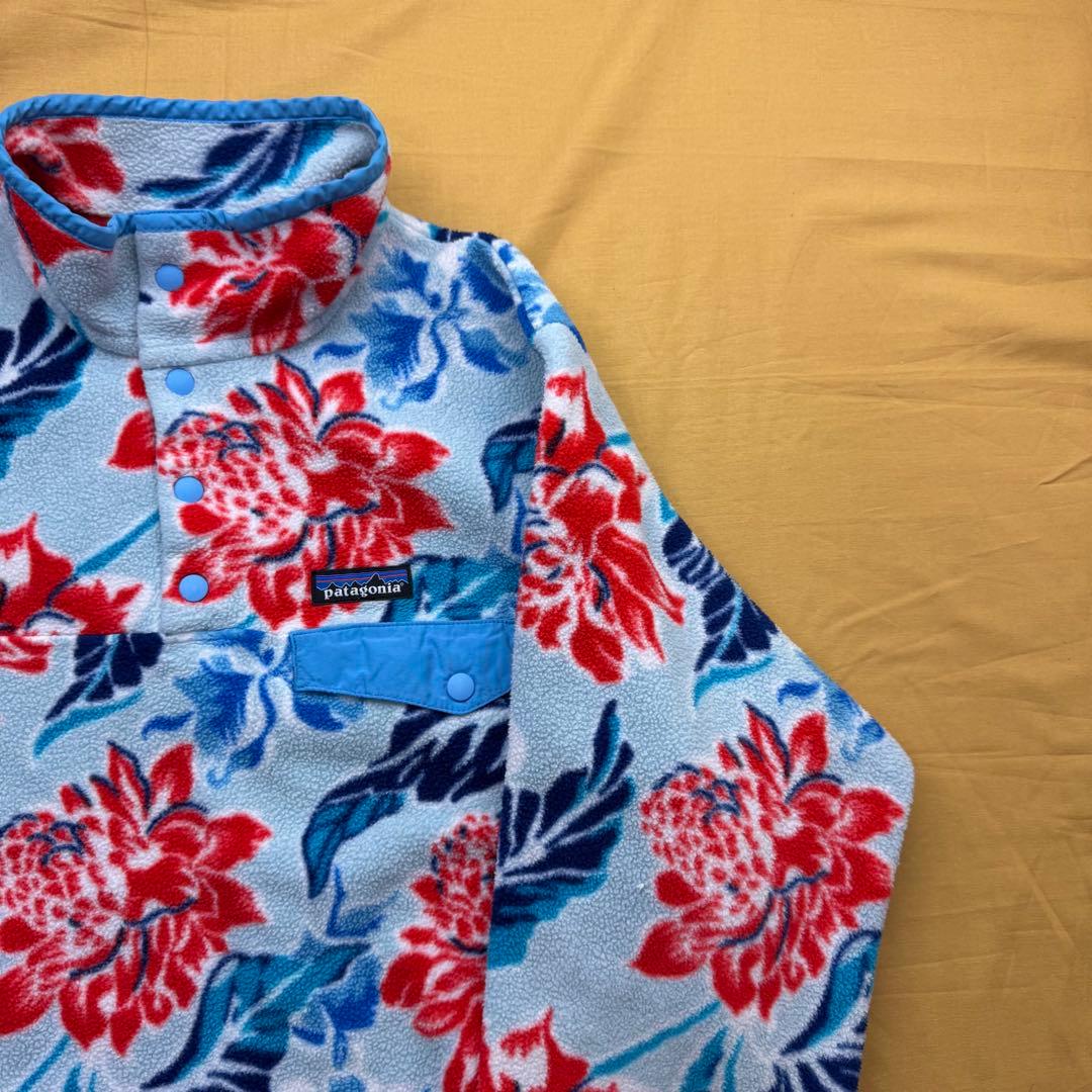 美品　Patagonia シンチラ　フリース　スナップt パタゴニア　Lサイズ