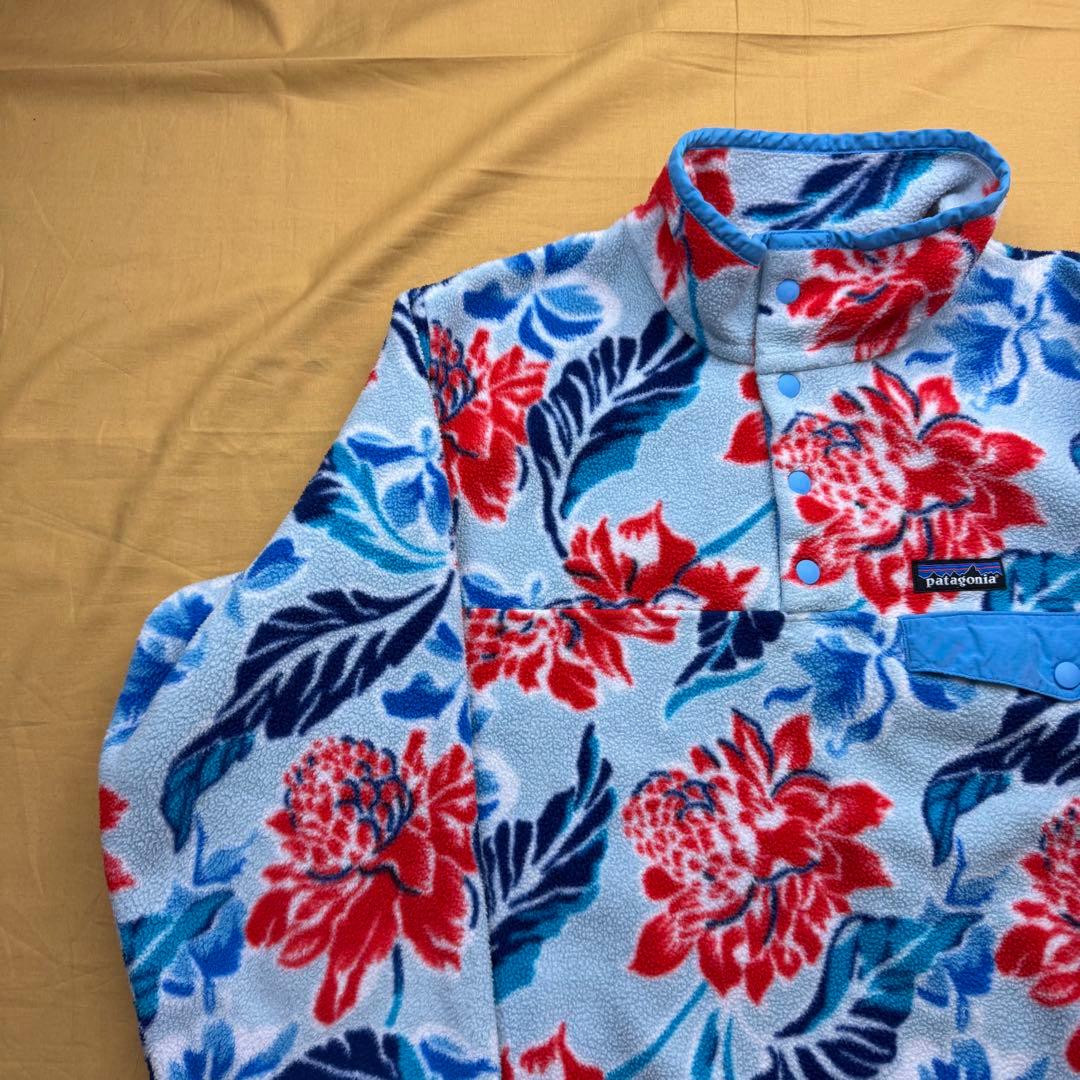 美品　Patagonia シンチラ　フリース　スナップt パタゴニア　Lサイズ