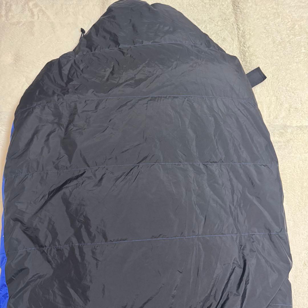 美品NANGAオーロラテックス　ダウンシュラフ450DX 寝袋　ブルー