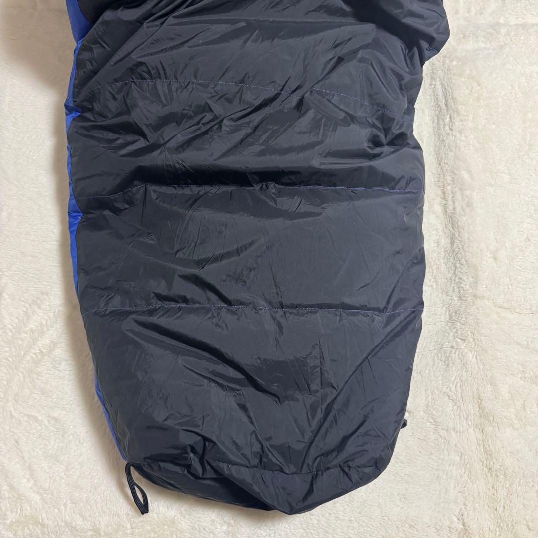 美品NANGAオーロラテックス　ダウンシュラフ450DX 寝袋　ブルー