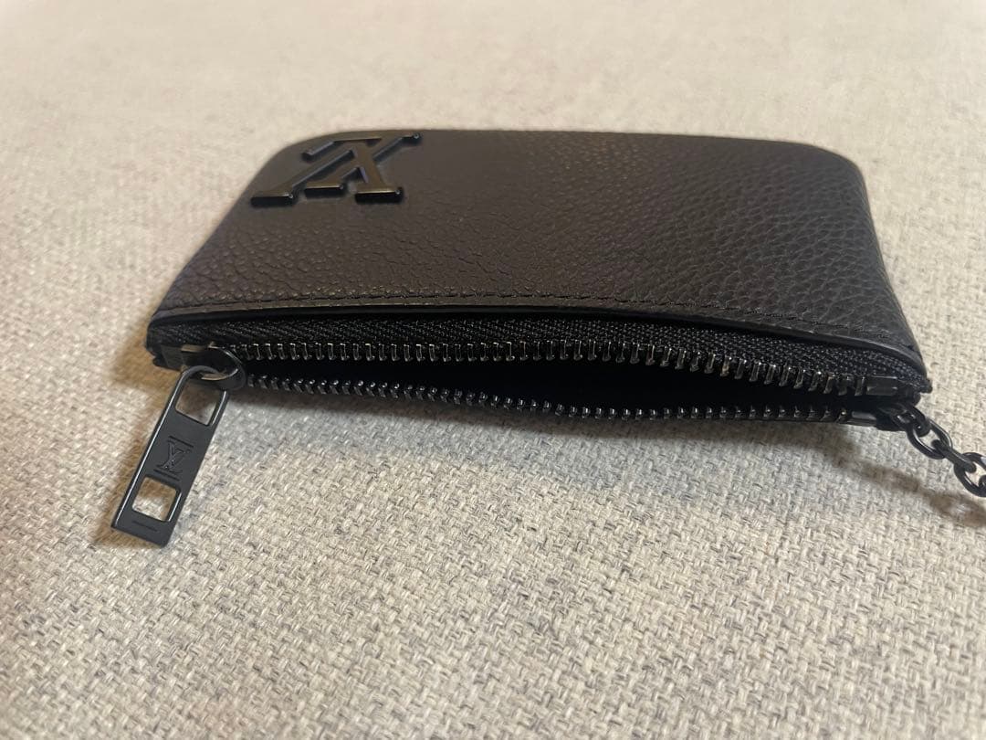 LOUIS VUITTON ブラック アエログラム ポシェット　クレケース