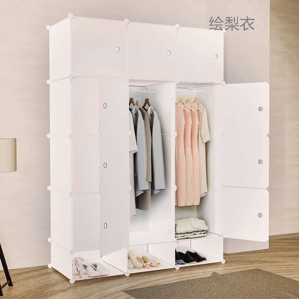 クローゼット収納衣類収納 おもちゃ収納 洋服収納 収納棚 組み立て式 DIY可