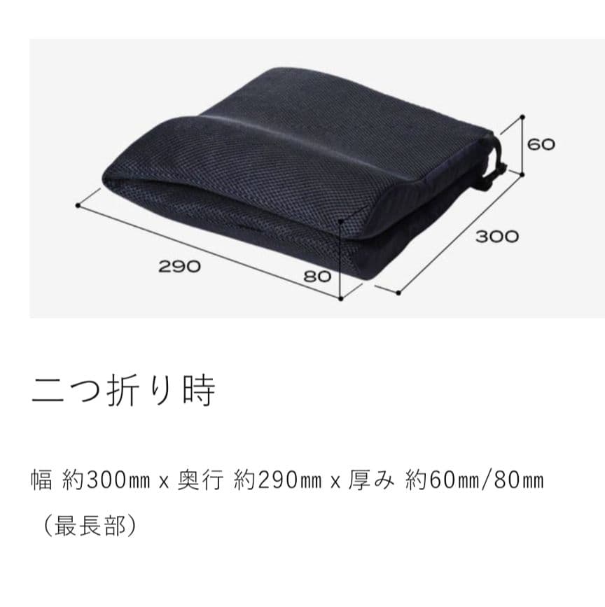 【使用2回】ブレインスリープピロー ポータブル