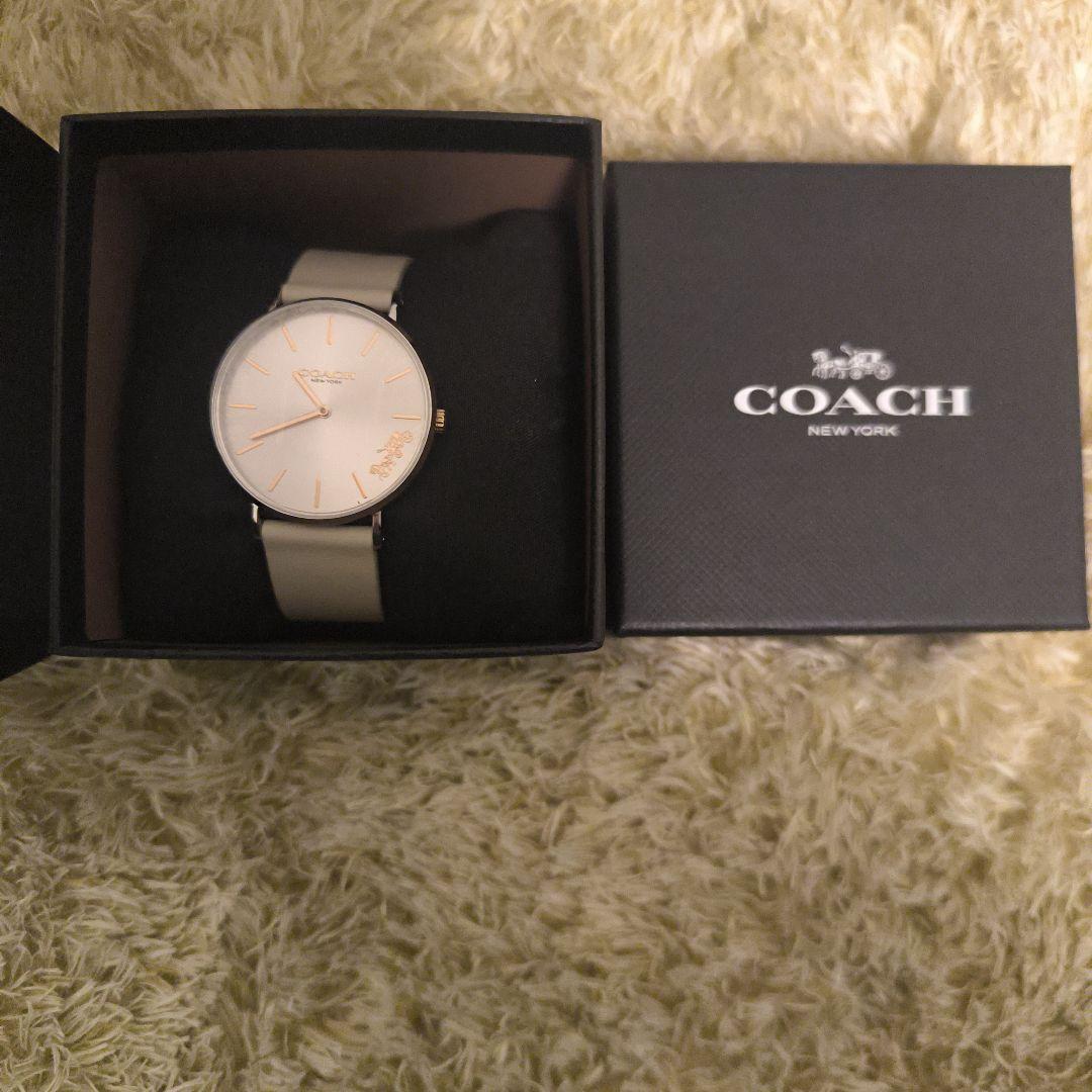 COACH 腕時計 シルバー/ホワイト