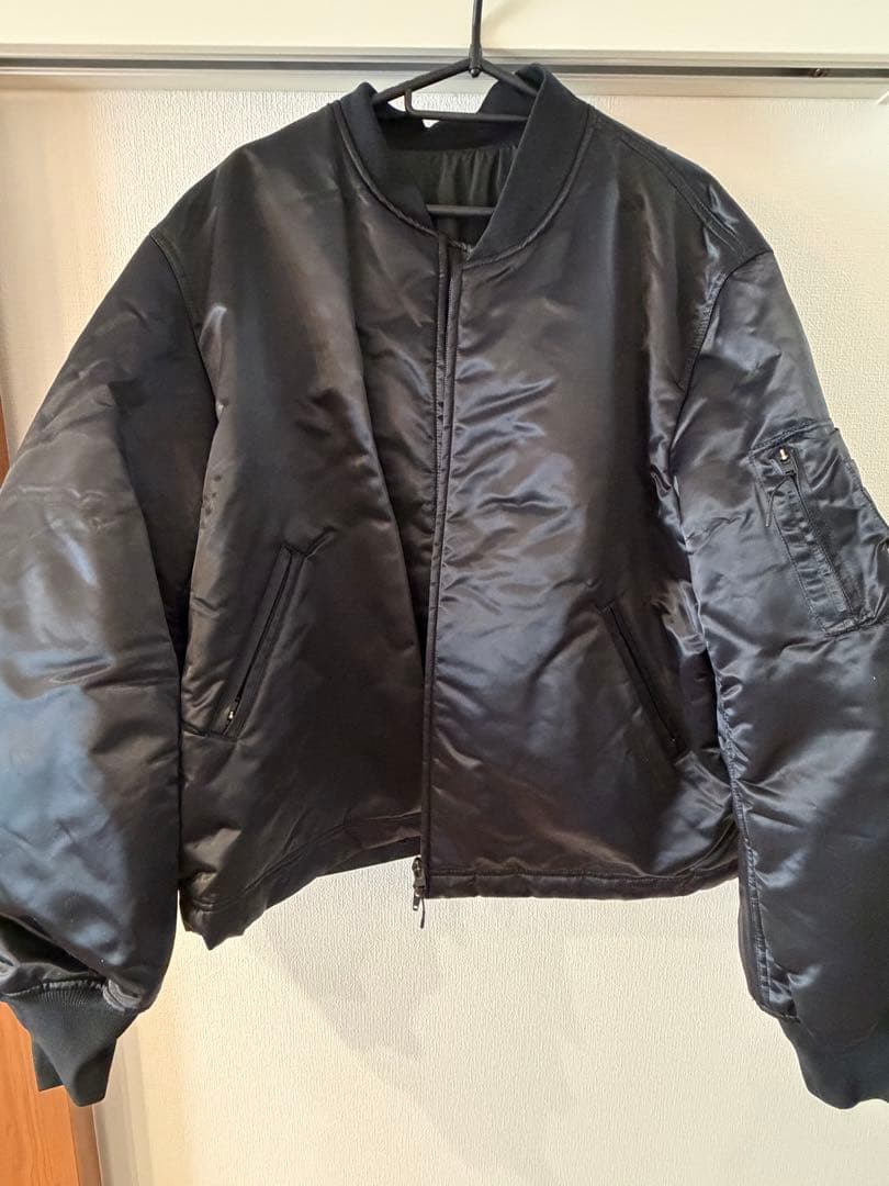 Y-3 ブラック クラッシックボンバージャケット（HP1344) Lサイズ