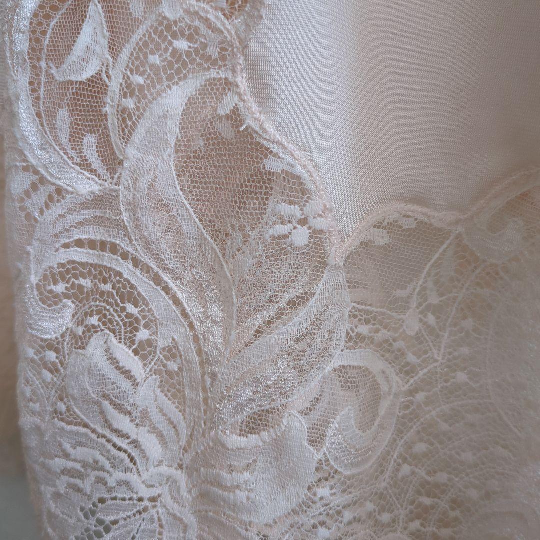 ワコール　トレフル　ランジェリー　スリップ　105-100cm　ベビーオレンジ