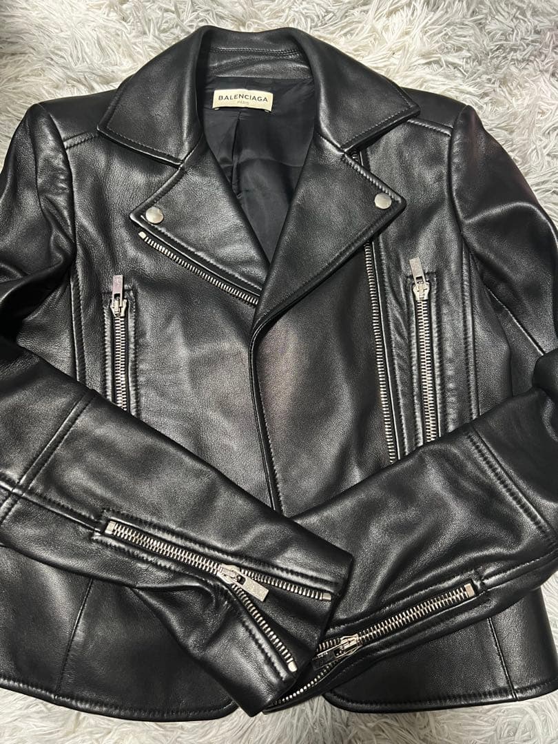 BALENCIAGA ライダースジャケット