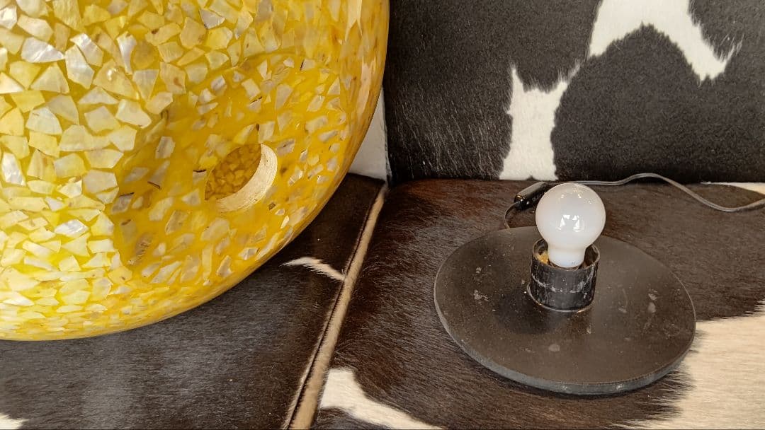 シェル 照明 アジアン照明 ランプ バリ島 アジアン雑貨 フロア照明