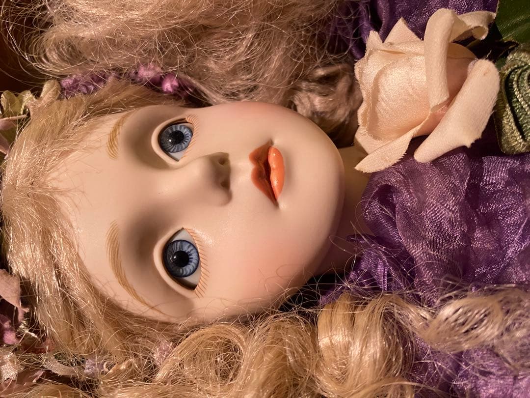 若月まり子 大型ビスクドール 妖精人形 約60センチ