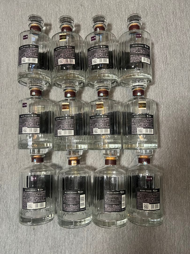 サントリー響21年空ビン12本セット②