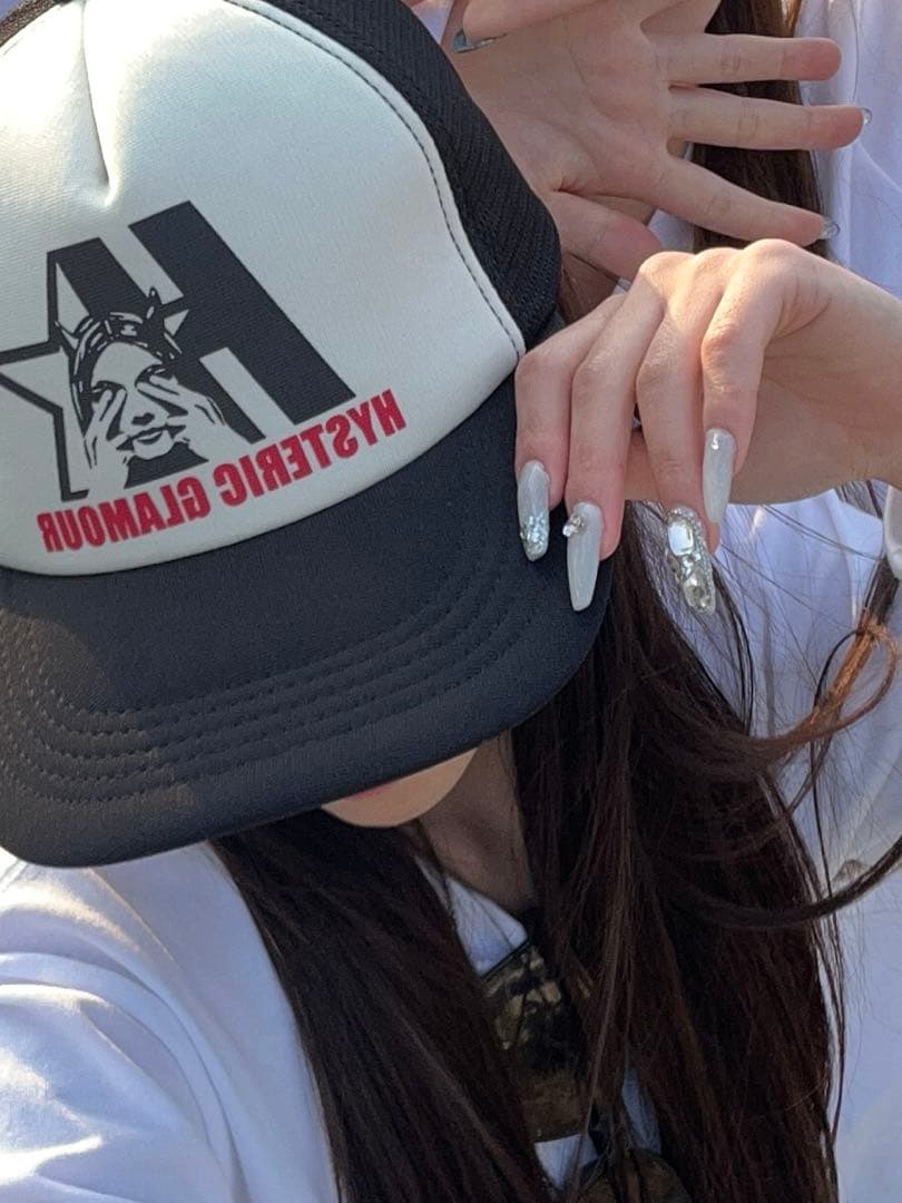 ヒステリックグラマー キャップ メッシュキャップ 美品