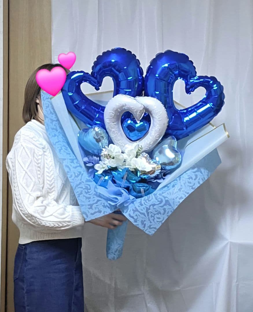 バルーンギフト花束L.L.サイズ