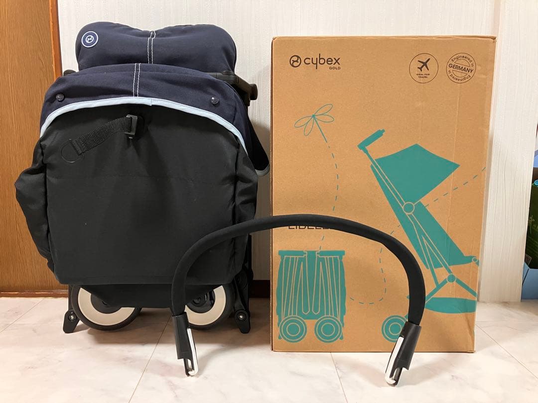 cybex LIBELLE バンパー付き2022年モデル ベビーカー ネイビー