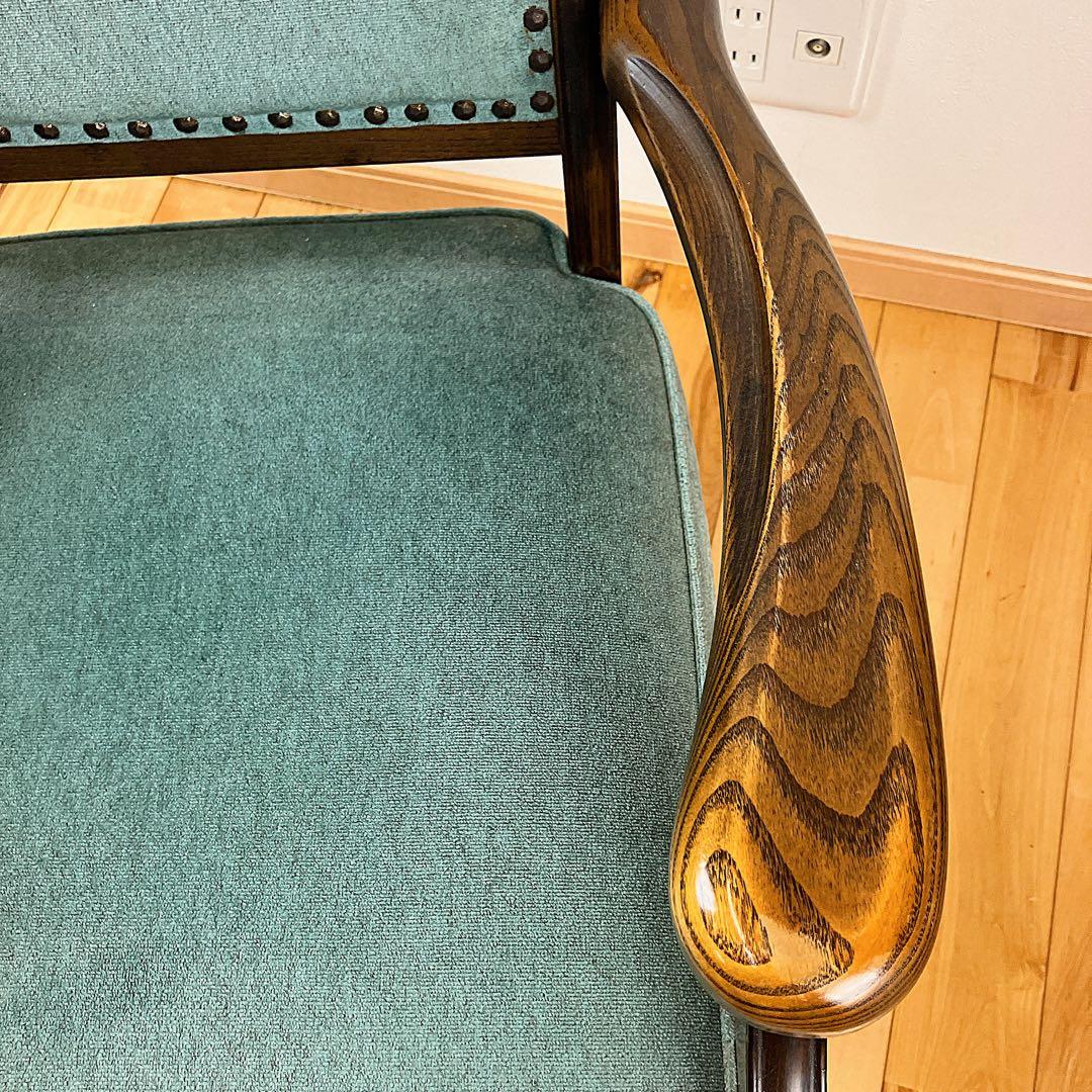 希少Brighton ブライトン オーク材 アームチェア イギリス アンティーク