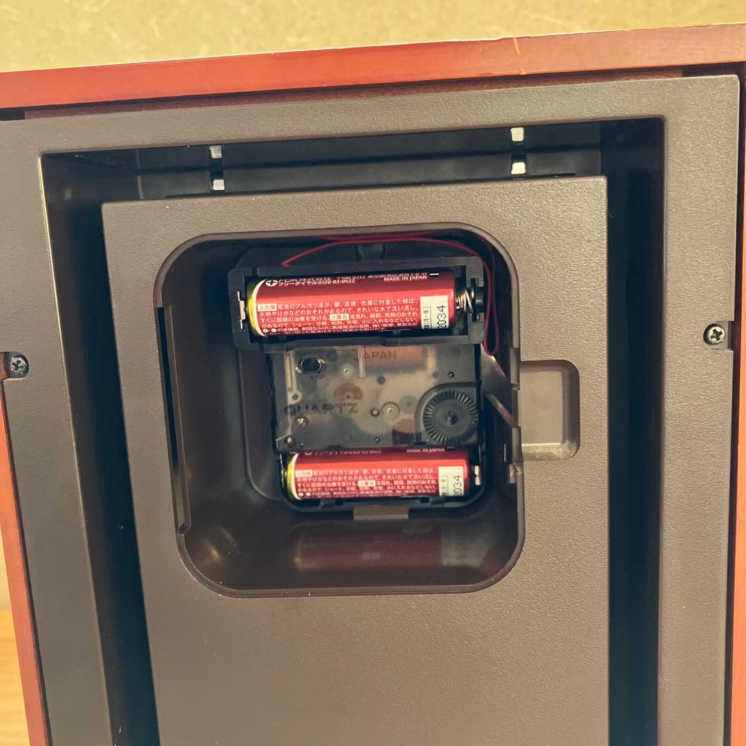 【希少！廃盤品】セイコー　エンブレム　置き時計　HW454B